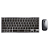 KIT Teclado & Mouse Brushed Black - Hrebos - Imagem 1