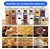 Kit 15 Potes Hermético Cadencia Mantimentos Quadrado Cozinha - Imagem 3