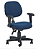 CADEIRA DIGITADOR BACK SYSTEM NR-17 BRAÇO REGULÁVEL GIRATÓRIA COM RODINHAS - Imagem 3