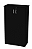 Armário Alto Fechado Com 2 Portas - Preto - Imagem 2