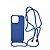 CAPA CASE ANTI-IMPACTO C/ ALCA IPHONE 13 AZUL - Imagem 1