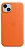 CAPA COURO MAGSAFE IPHONE 12 PRO MAX LARANJA - Imagem 1