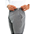 Terno Poliviscose Com Elastano Slim Cinza + Calça com Ajuste Personalizado - Imagem 6