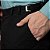 Calça de Poliviscose Preta com Ajuste lateral para 2 numerações maiores ou menores - Imagem 3