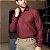 Camisa Social Vinho Fibra de Bambu - Imagem 5