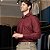 Camisa Social Vinho Fibra de Bambu - Imagem 3