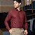 Camisa Social Vinho Fibra de Bambu - Imagem 4