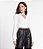 Blusa Feminina Manga Longa Decote  nas Costas - Tam M - Imagem 3