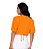 Blusa Feminina Cropped em Crepe Amarra na Cintura - Imagem 2