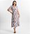 Vestido Feminino Midi Estampado em Viscose Premium - Rovitex - Imagem 1