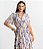 Vestido Feminino Midi Estampado em Viscose Premium - Rovitex - Imagem 2