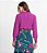 Blusa Manga Longa Cropped Feminina Alfaiataria -Rovitex - Imagem 2