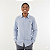 Camisa Social Masculina Slim Fit em Tricoline -Diâmetro - Imagem 1