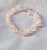 Pulseira de Quartzo Rosa Pedra Natural -Pulseira de Cascalho - Imagem 3
