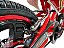 Bicicleta  Infantil Unitoys Moto Cross Aro 16 Vermelha - Imagem 4