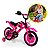 Bicicleta Moto Cross Rosa Aro 16 Unitoys - Aventura e Estilo Radical - Imagem 1