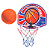 Kit Mini Tabela de basquete infantil + Bola - Imagem 1