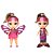 Boneca Sereia, Fada e bailarina - Shiny Angels - Imagem 4