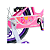 Bicicleta Bike Love Rosa Aro 16 Unitoys - Imagem 4