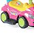 Carrinho De Passeio Bebê Infantil Mega Car Rosa Máximo 25kg - Imagem 3