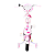 Bicicleta Com Cestinhas  Bike Princess Aro 16 Unitoys - Imagem 3