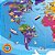 Quebra Cabeça 200 Peças Turismo Pelo Mundo - Puzzle 200 pçs - Imagem 3