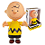Boneco de Vinil Charlie Brown Snoopy - Decoração e Coleção - Vinil Atóxico - Imagem 3