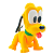 Boneco Pluto Baby De Vinil Disney Articulado - Imagem 5