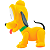 Boneco Pluto Baby De Vinil Disney Articulado - Imagem 4