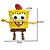 Boneco Vinil Bob Esponja Calça Quadrada e Gary Articulado - Imagem 2