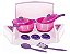 Cozinha Infantil Fogãozinho Mini Chef Panelinha + Acessórios Cor Rosa - Imagem 5
