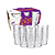 Copo Multiuso Nature KIT C/6 SM 270ml - Imagem 1