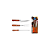 Jogo p/churrasco inox 3 peças Premium Wood - Yazi - Imagem 1