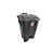 Lixeira 30,0L Plástico C/Pedal Sortido Antares - Imagem 1