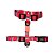Peitoral H para Cachorros Shudog - Square Rosa Neon - Imagem 1