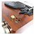 Vitrola Toca Discos Vinil Studio Brown Bluetooth Fm Marrom - Imagem 4