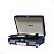 Vitrola Raveo Sonetto Chrome Navy Retro Toca Discos Vinil - Imagem 2