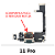 Flex Dock Carga iPhone 11 Pro Conector Completo - Imagem 2