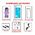 Carcaça Adaptação 15 Pro Compatíve Com iPhone 11 Completo - Imagem 6