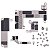 Kit Blindagem Completo iPhone 13 Pro Max + Parafusos - Imagem 1