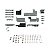 Kit Blindagem Completo iPhone 7g + Parafusos - Imagem 1
