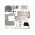 Kit Blindagem Completo iPhone 11 Pro Max + Parafusos - Imagem 1