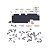 Kit Blindagem Completo iPhone 15 Pro + Parafusos - Imagem 1
