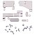 Kit Blindagem Completo iPhone 15 Plus + Parafusos - Imagem 3