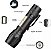 LANTERNA MINI TATICA COM LED E ZOOM RECARREGAVEL USB LUZ - Imagem 3