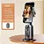 SUPORTE DE CELULAR 360 COM RASTREAMENTO FACIAL INTELIGENTE SELFIE COR PRETO KA-ZP117 - Imagem 1