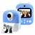 CÂMERA INFANTIL INSTANTANEA 3-EM-1 IMPRESSAO INSTANTANEA  LENTES DUPLAS 12MP 32GB MEMORIA ESTENDIDA COM 3 ROLOS DE PAPEL - Imagem 2