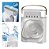 CLIMATIZADOR DE AR CAIXA MENOR FRIO PORTATIL USB RG AIR  COOLER FAN 10W PIODDICE - Imagem 2