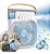 CLIMATIZADOR DE AR CAIXA MENOR FRIO PORTATIL USB RG AIR  COOLER FAN 10W PIODDICE - Imagem 3