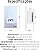 INTERRUPTOR WIFI 1 BOTAO BRANCO COM TOMADA 10A T218-1WB - Imagem 2